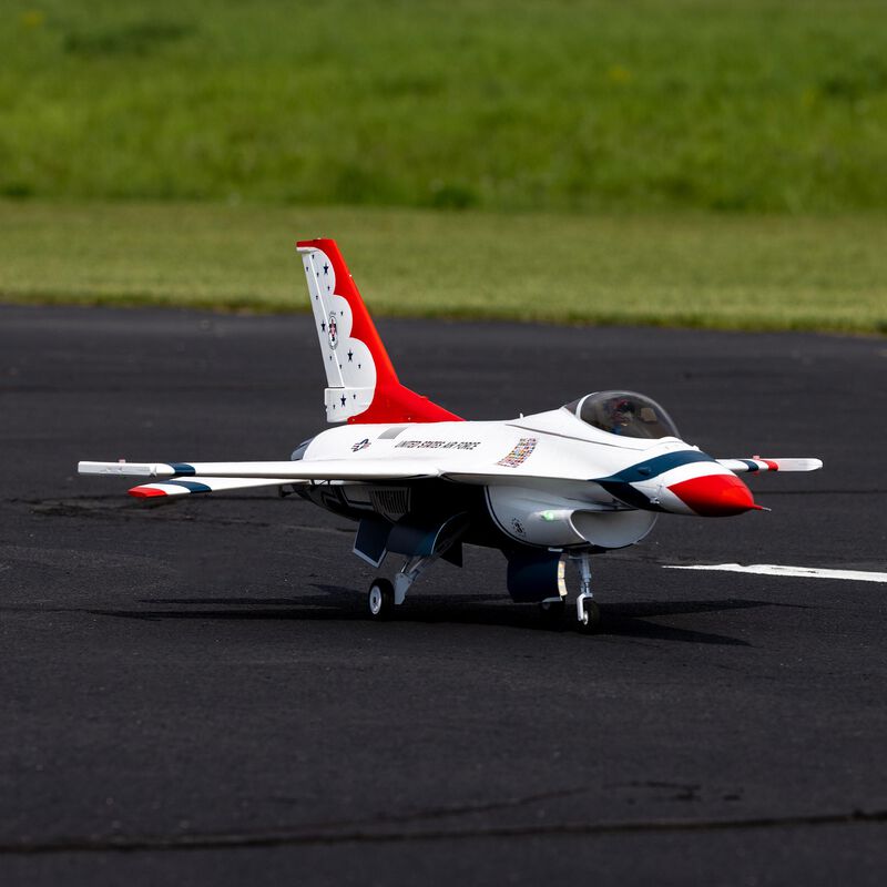 F-16 Thunderbirds 80mm EDF BNF ⺻, AS3X  SAFE Select 