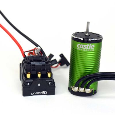 Cobra 10 Electronic Speed Control & 1415-2400KV Sensored Motor Combo Cobra 10 Electronic Speed Control & 1415-2400KV Sensored Motor Combo