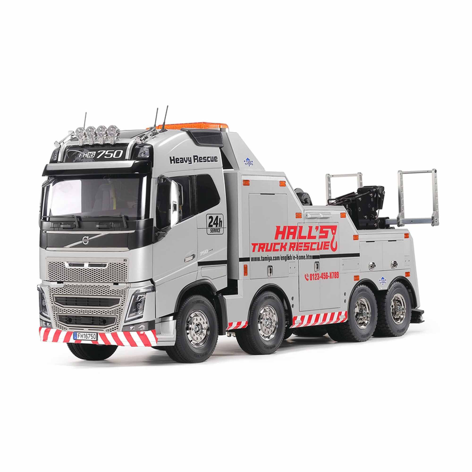 Tamiya 1/14 Volvo FH16 2WD On-Road Tow Truck Kit, LIMITED EDITION