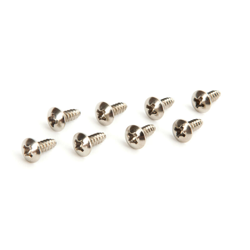 3X8mm Tapping Screws (8) 3X8mm Tapping Screws (8)
