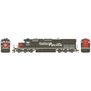 HO SD40T-2 Locomotive with DCC & Sound, SP/Speed Letter #8237