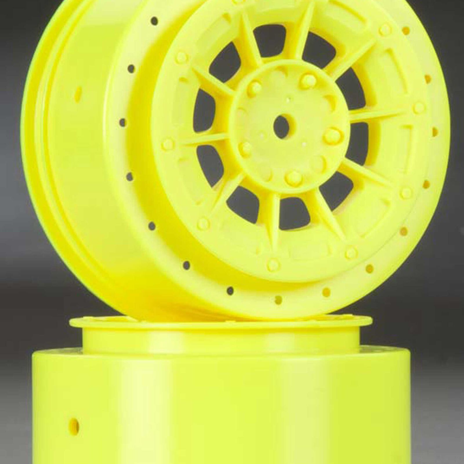 Hazard Wheel, Yellow: Losi SCTE