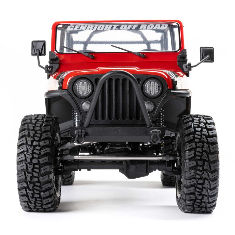 [�˾���ũ] AXI03008V2T1 [Axial] 1/10 SCX10 III ���� CJ-7 V2 4WD �귯�õ� RTR, Red 18