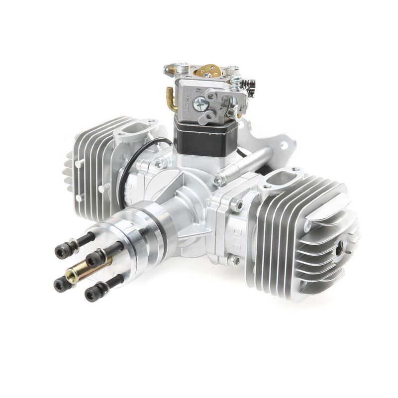 DLE-60 60cc Twin Gas Engine with Electronic Ignition and Mufflers