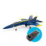 F-18 Blue Angels V2 PNP, 64mm EDF Jet with Free AR410 Receiver