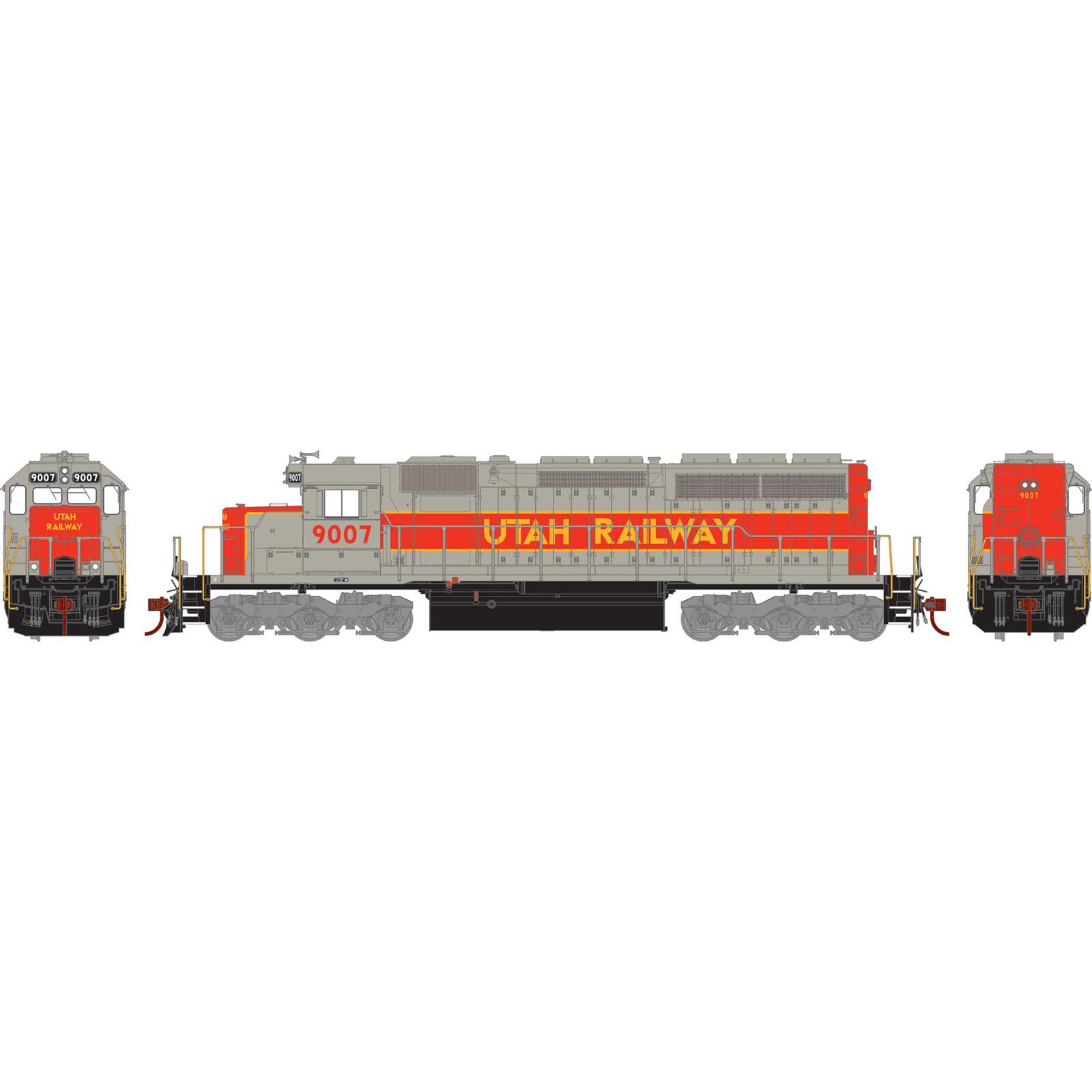 HO RTR SD40M-2, Utah Railway #9007