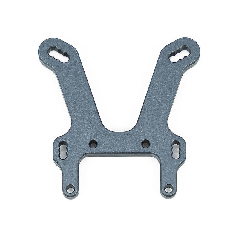 Aluminum Front Shock Tower, Gunmetal, 1/8 Tekno EB/NB48 2.2