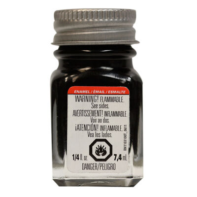 Enamel 1/4 oz Gloss Black Enamel 1/4 oz Gloss Black