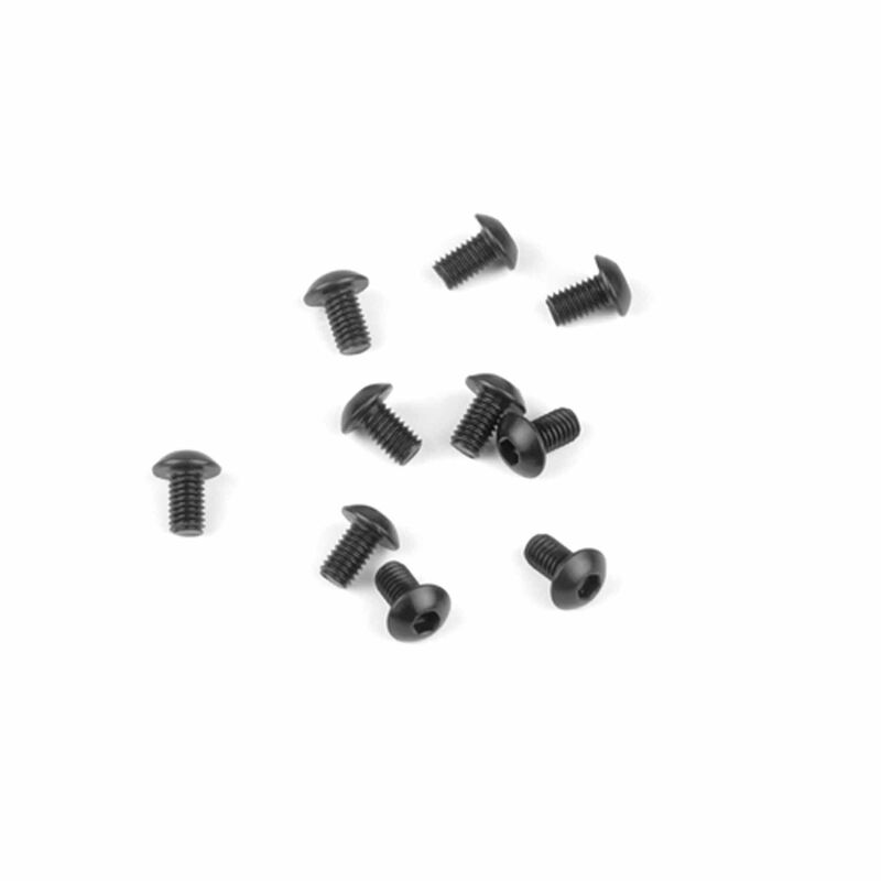 M3x5mm Button Head Screws black (10)