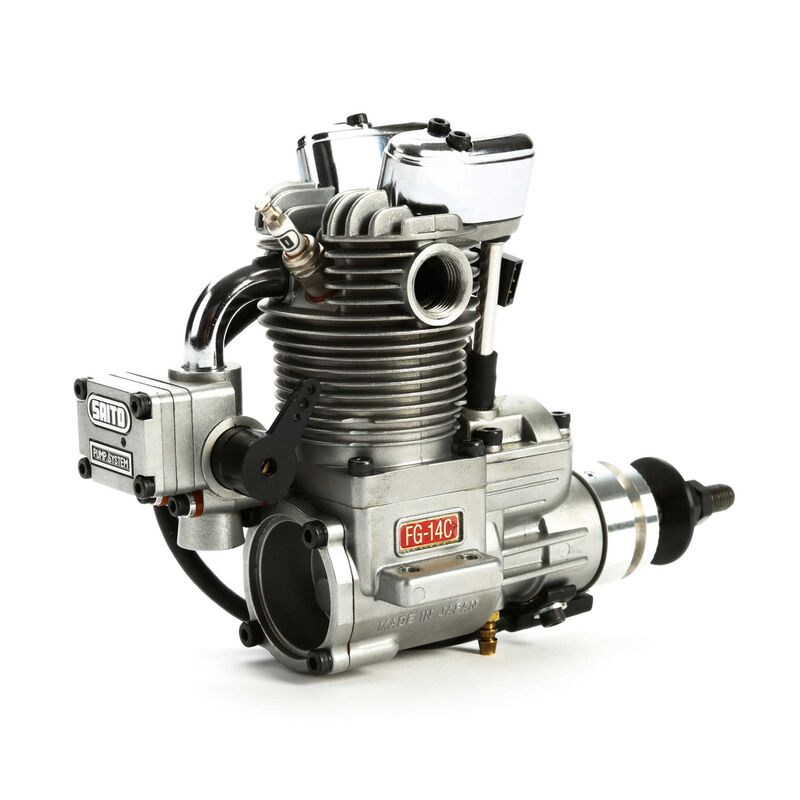 Saito Engines FG-14C (82B) 4-Stroke Gas Engine: BU | Horizon Hobby