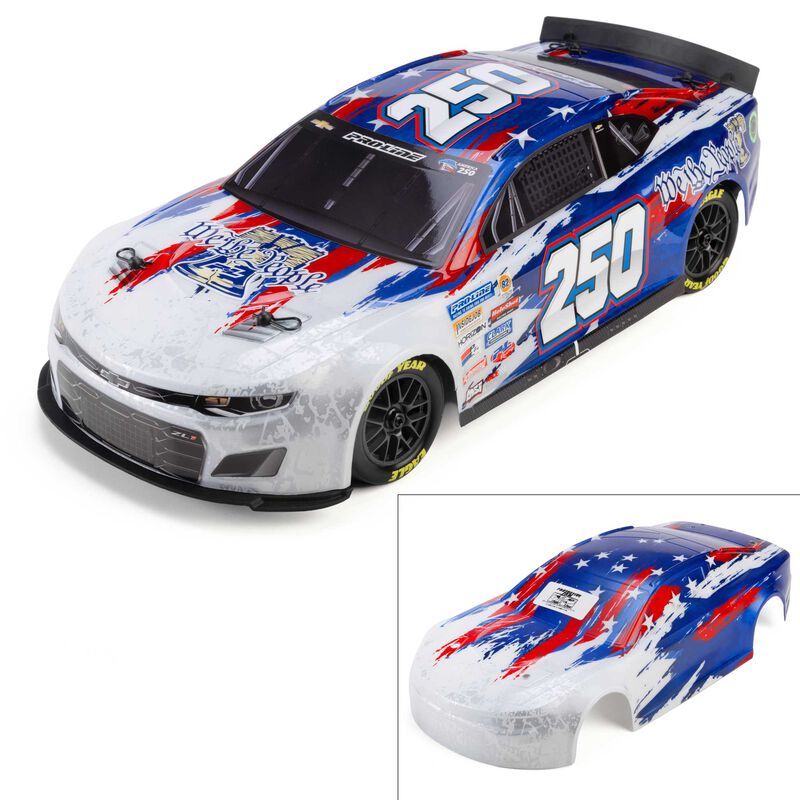 Pro-Line Racing 1/12 Pre-Cut/Pre-Painted Chevrolet Camaro America 250 Body: Losi NASCAR® Race Car