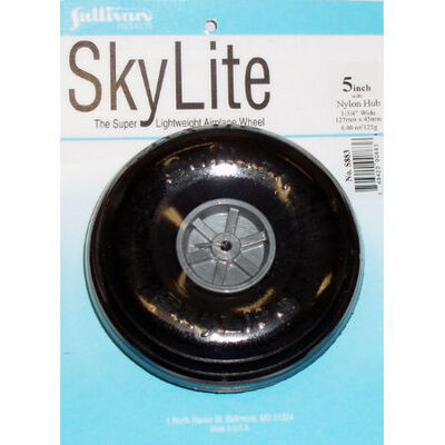 Skylite Wheel with Tread 5" (1 wheel and tire included) Skylite Wheel with Tread 5" (1 wheel and tire included)