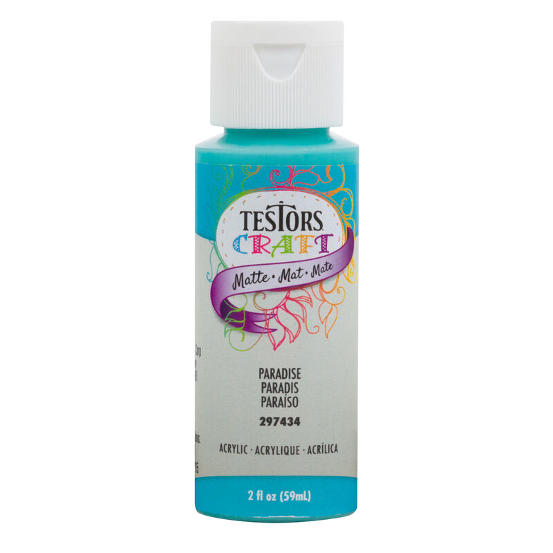 Testor Corp. Testors 2oz Acrylic Craft Paint, Satin Paradise Horizon