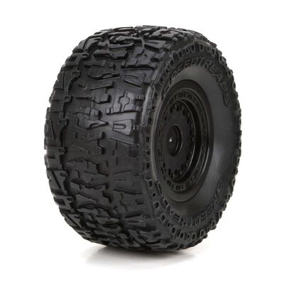 Front/Rear Premount Tire: 1/18 4WD Ruckus (2) Front/Rear Premount Tire: 1/18 4WD Ruckus (2)