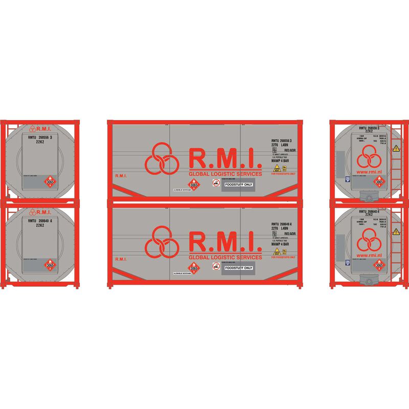 HO 20' ISO Tank Container, RMTU #268556 3/268640 4 (2)