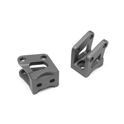 Axle Shock Link Mounts Grey Anodized: Axial AR60 Axle Shock Link Mounts Grey Anodized: Axial AR60