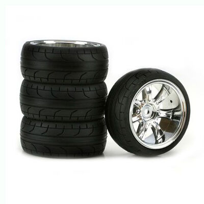 7-Spoke Chrome 10mm Off-Set ST, Radial (4) 7-Spoke Chrome 10mm Off-Set ST, Radial (4)