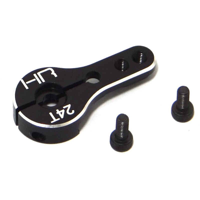 Aluminum Lock Servo Arm 2h M3 Mount 24t:  Hitec