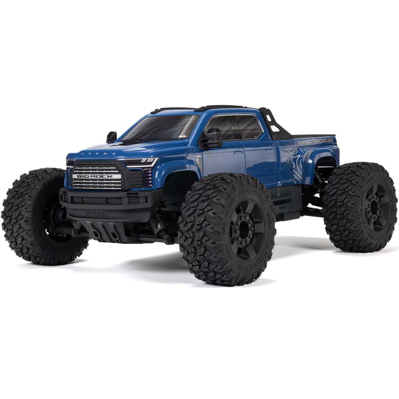 ARRMA 1/10 BIG ROCK 223S DSC 4X4 RTR Brushless Monster Truck, Blue ARRMA 1/10 BIG ROCK 223S DSC 4X4 RTR Brushless Monster Truck, Black