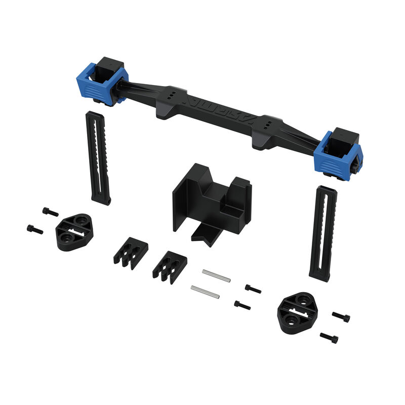 ARRMA Ratchet Battery Mounting Set, Blue ARRMA Ratchet Battery Mounting Set, Blue