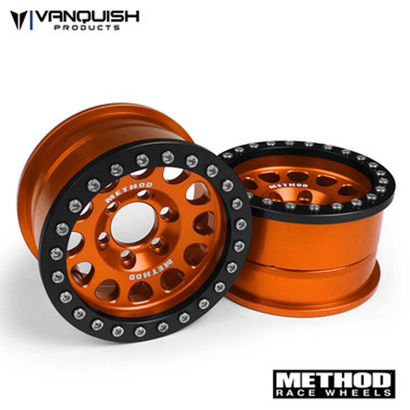Method 1.9 Race Wheel 105, Orange/Black Anodized