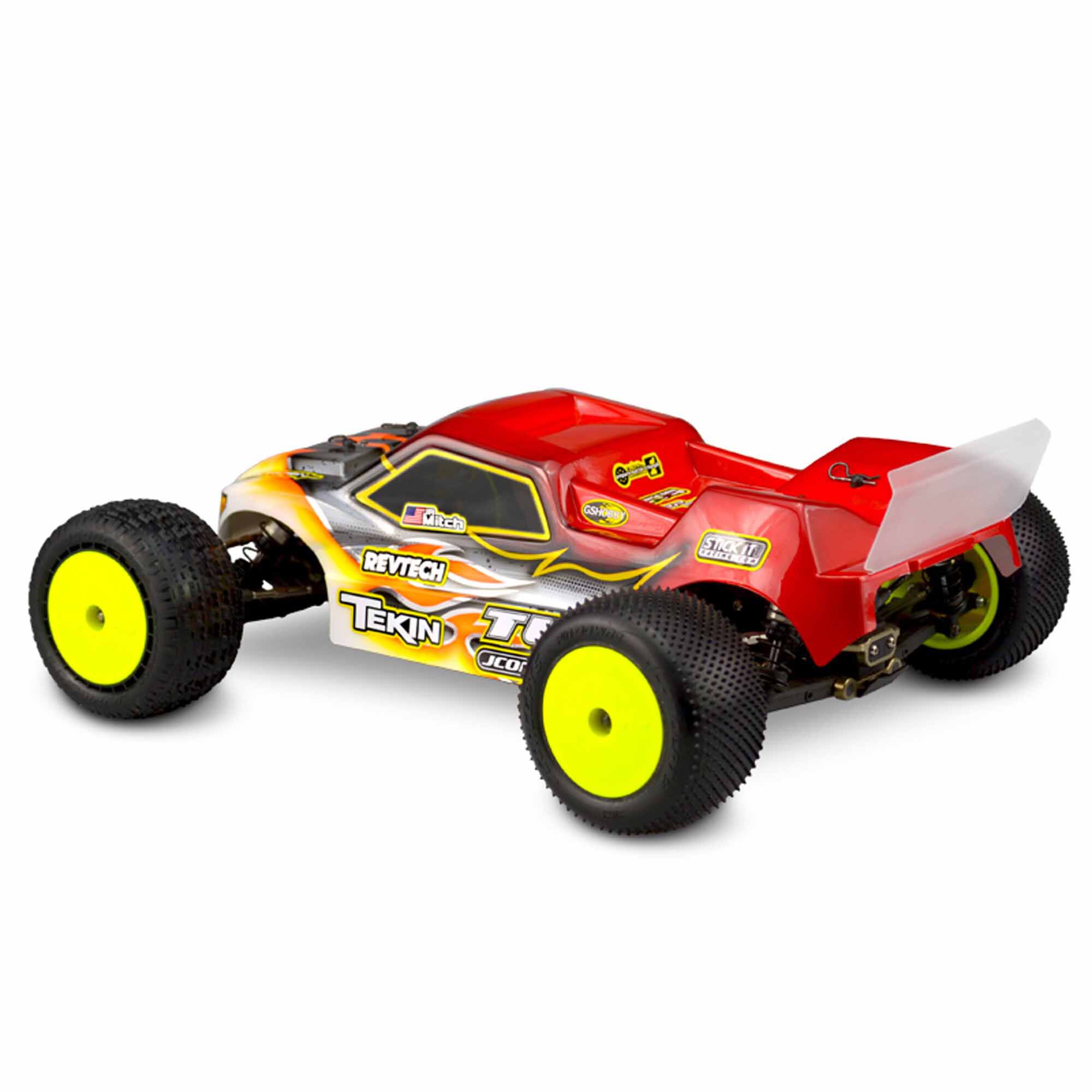 JConcepts, Inc. 1/10 Finnisher Truggy Clear Body, 1/10 TLR 22T 4.0