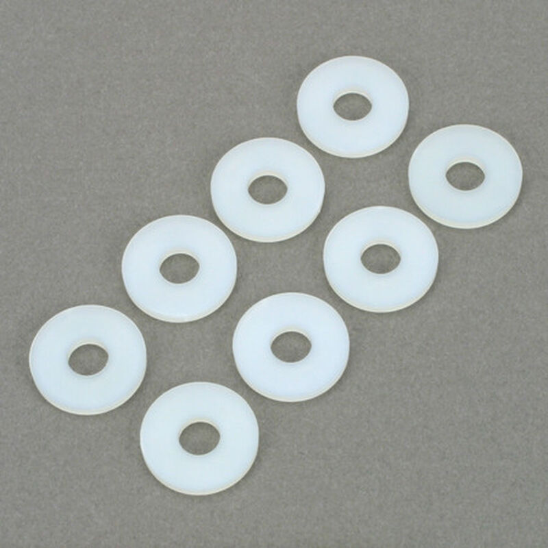 Nylon Flat Washer, #10