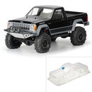 1/10 Jeep Comanche Full Bed Clear Body 12.3" (313mm) WB Crwlrs