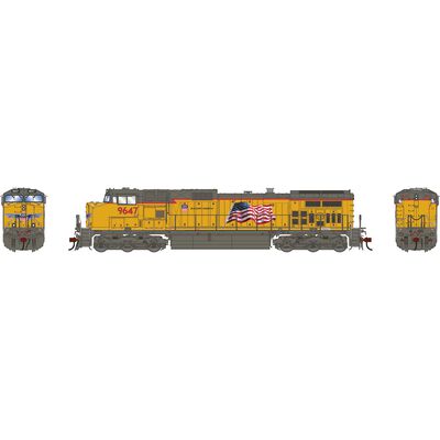 HO GE Dash 9-44CW Locomotive, UP #9647 HO GE Dash 9-44CW Locomotive, UP #9647