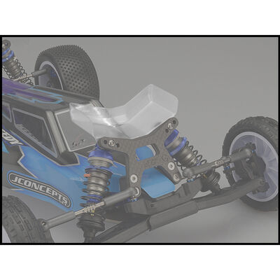 1/10 Aero Front Narrow Clear Wing for Gullwing Arms, 1/10 Team Associated RC10B6 (2) 1/10 Aero Front Narrow Clear Wing for Gullwing Arms, 1/10 Team Associated RC10B6 (2)