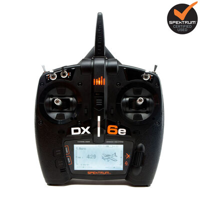 DX6e 6-Channel DSMX Spektrum Certified Transmitter Only DX6e 6-Channel DSMX Spektrum Certified Transmitter Only