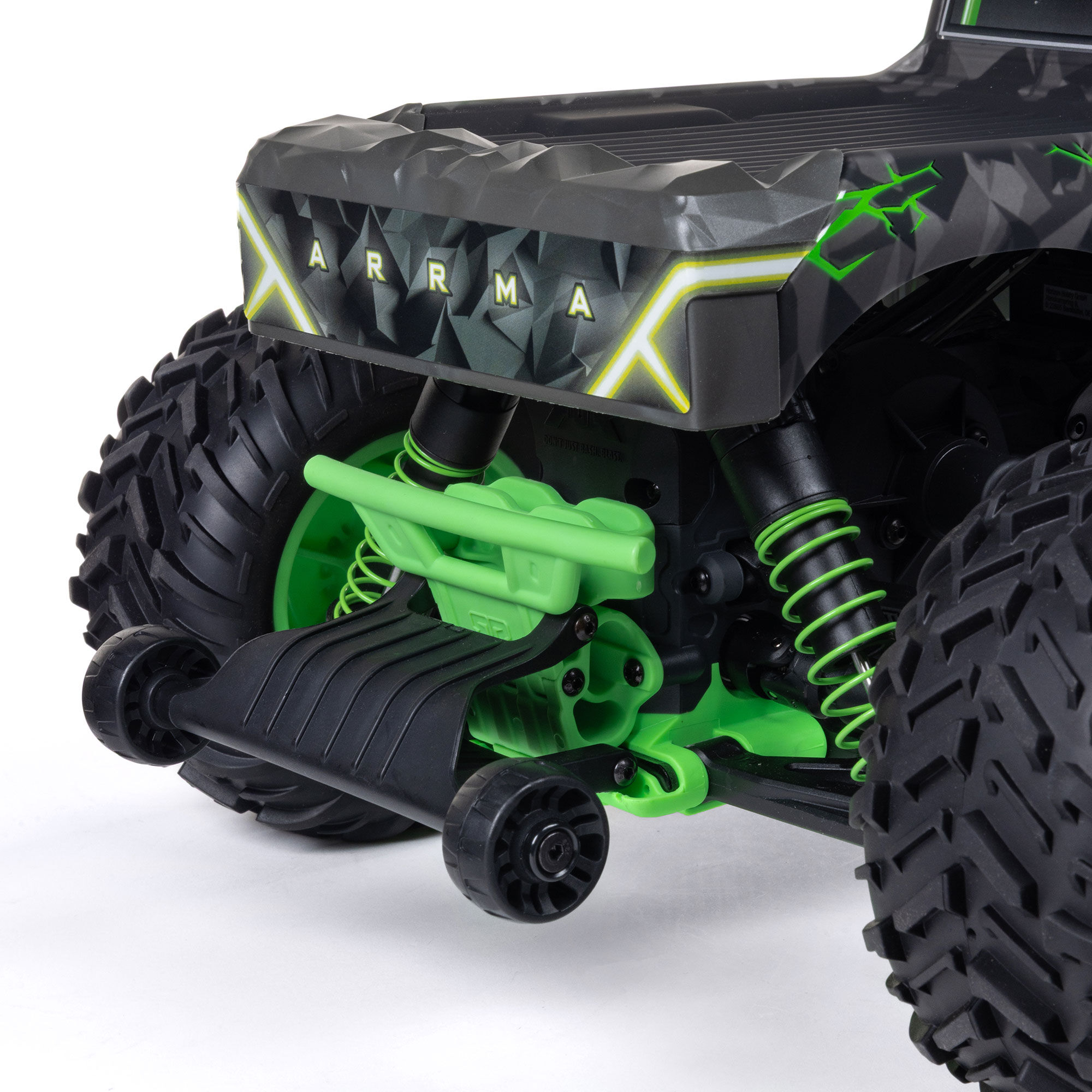 [�˾���ũ] ARA3537T2 [ARRMA] 1/10 QUAKE 223S DSC 2WD RTR Brushless Monster Truck, Green ������, ���͸�(2~3S) ���� 24