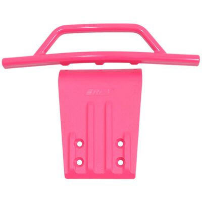 Front Bumper & Skid Plate: Pink Slash 2WD N SLH Front Bumper & Skid Plate: Pink Slash 2WD N SLH