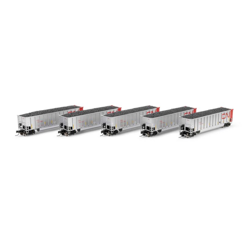 Athearn N ATH Bethgon Coalporter w/Coal Load, CNA #192068/192076/192088/192100/192128 (5) Athearn N ATH Bethgon Coalporter w/Coal Load, CNA #192068/192076/192088/192100/192128 (5)