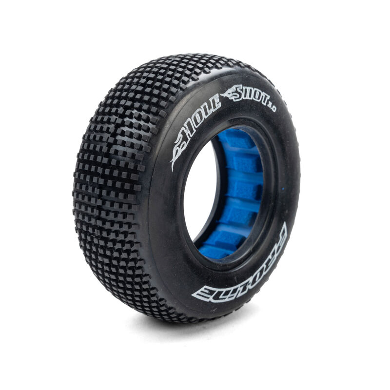 Pro-Line Racing 1/10 Hole Shot 3.0 S3 Front 1.7"/2.2" Dirt Oval Tires (2)