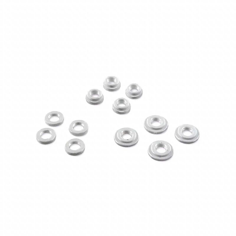 Shock Shaft Guide Set (precision molded, POM, for 16mm shocks)