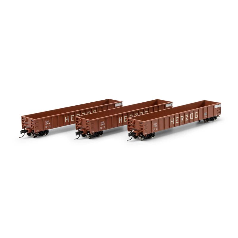 N 52' Mill Gondola, HZGX #3914/3920/3922 N 52' Mill Gondola, HZGX #3914/3920/3922