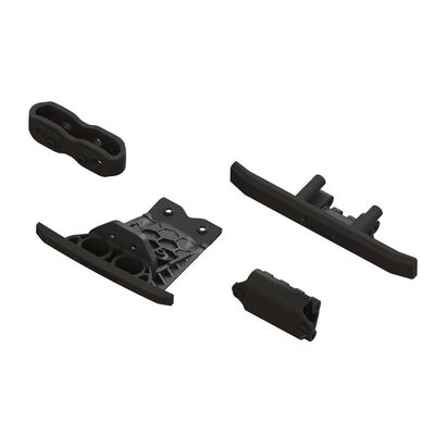 Lower Skid And Bumper Set: Black Lower Skid And Bumper Set: Black