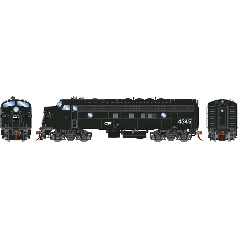 HO FP7 Locomotive, CR #4345