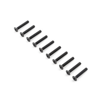 Flat Head Screws M5x30mm (10) Flat Head Screws M5x30mm (10)