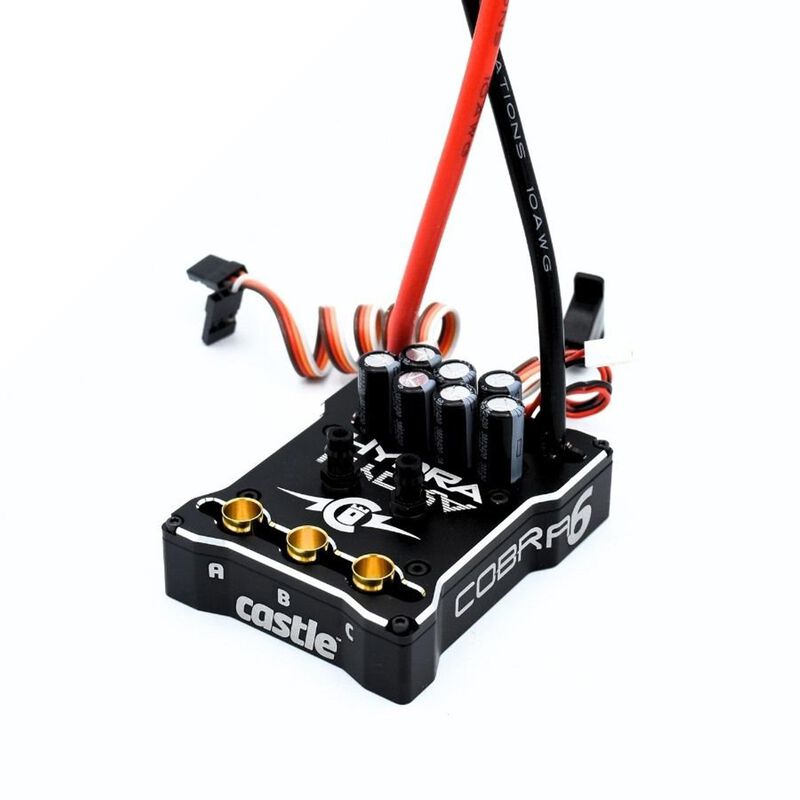 Hydra Cobra 6 Sensored Marine Electronic Speed Control Hydra Cobra 6 Sensored Marine Electronic Speed Control