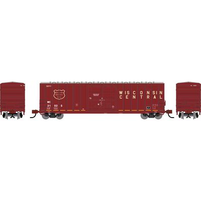 N ATH 50' FMC 5327 12' Plug Door Box Car, WC #21025 N ATH 50' FMC 5327 12' Plug Door Box Car, WC #21025