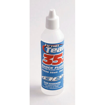 Factory Team Silicone Shock Fluid, 35Wt (425 (cSt) 2oz Factory Team Silicone Shock Fluid, 35Wt (425 (cSt) 2oz