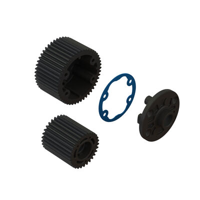 Diff Case and Idler Gear Set (47/29T, 0.8M) Diff Case and Idler Gear Set (47/29T, 0.8M)