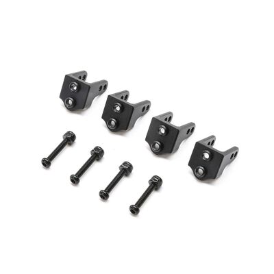 Aluminum Upper Shock Mount, Black: Mini LMT (4) Aluminum Upper Shock Mount, Black: Mini LMT (4)