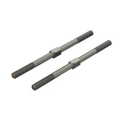 Steel Turnbuckle M7x130mm Silver (2) Steel Turnbuckle M7x130mm Silver (2)