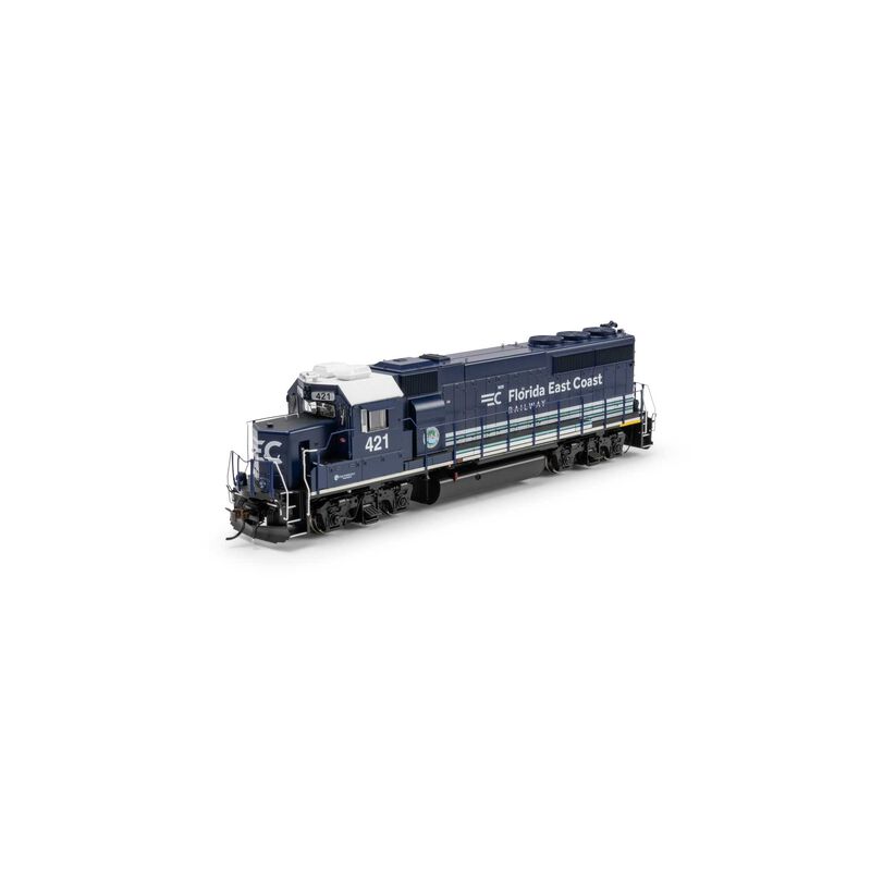 Athearn Genesis HO GP40-2 Locomotive with DCC & Sound, FEC #421 Athearn Genesis HO GP40-2 Locomotive with DCC & Sound, FEC #421