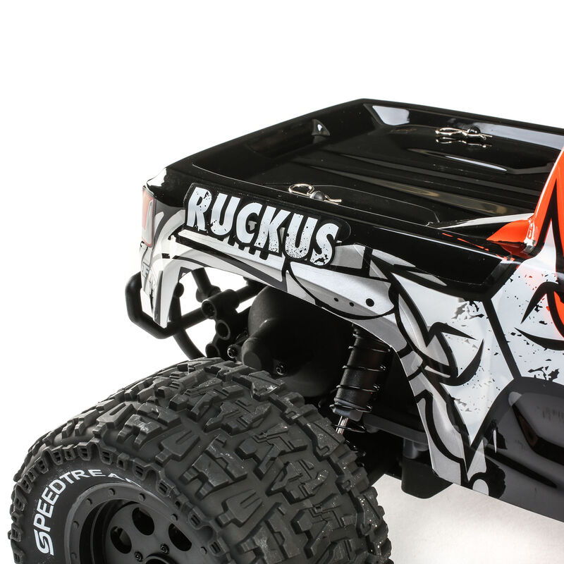 1/10 Ruckus 2WD Monster Truck Brushed RTR, Orange