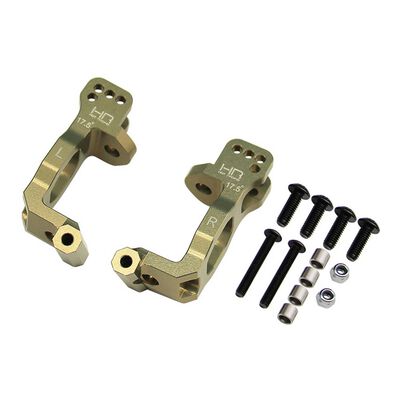 Front Aluminum 17.5 Degree Hub Carrier Set, 1/6 Losi Super Lasernut Front Aluminum 17.5 Degree Hub Carrier Set, 1/6 Losi Super Lasernut