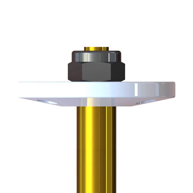 Shock Piston Flat/taper Split Configuration 1.3/1.6 (2)